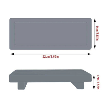 Stylish Silicone Storage Tray for Modern Bathroom and Kitchen Organization - Très Elite
