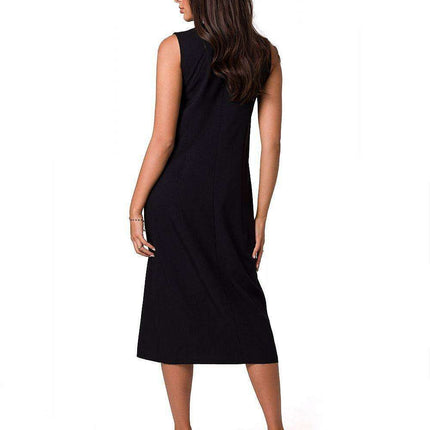 Stylish Sleeveless Summer Button-Up Dress - Très Elite