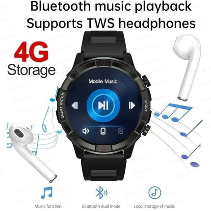 Stylish Smartwatch with HD AMOLED Screen, Bluetooth Calling, Health Monitoring & Huawei True Wireless Earbuds - Très Elite