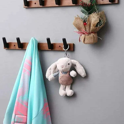 Stylish Solid Wood Wall-Mounted Coat Rack for Chic Home Organization - Très Elite