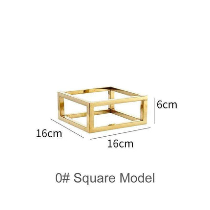 Stylish Stainless Steel Multi-Layered Snack and Dessert Tower for Celebrations - Très Elite