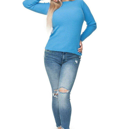 Stylish Striped Boat Neck Sweater - Très Elite