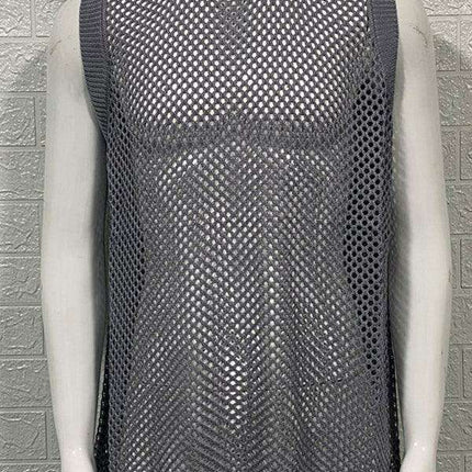 Stylish Summer Sleeveless Knit Vest for Men - Ultimate Casual Comfort - Très Elite
