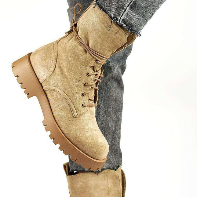 Stylish Sustainable Black Suede Ankle Boots