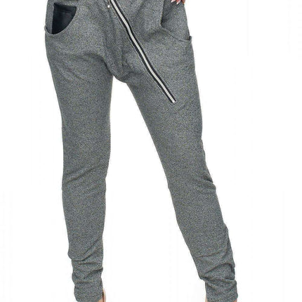 Stylish Sustainable Eco-Leather Waist Trousers for Women - Comfort and Elegance Combined - Très Elite
