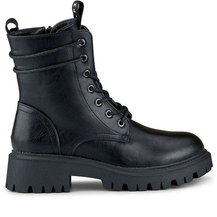 Stylish Sustainable Lace-Up Winter Footwear - Très Elite