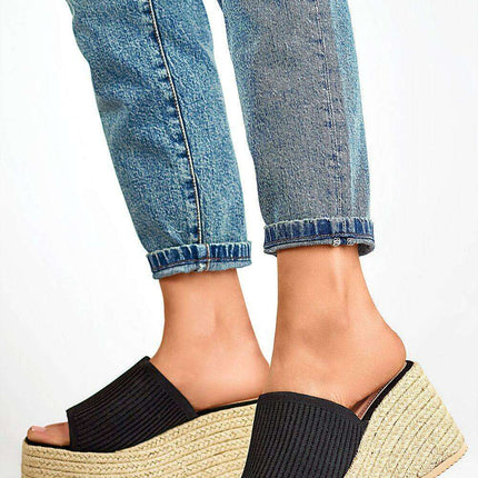 Stylish Sustainable Platform Flip-Flops - Très Elite