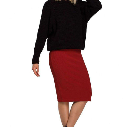 Stylish Textured Knit Pullover - Très Elite