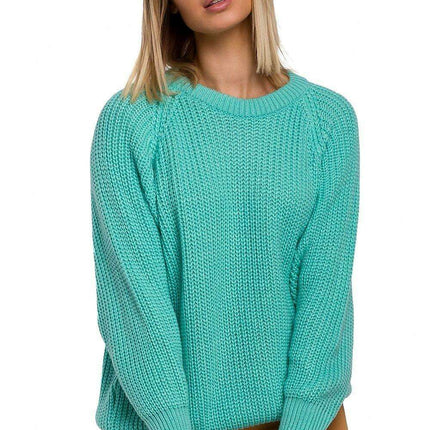 Stylish Textured Knit Pullover - Très Elite
