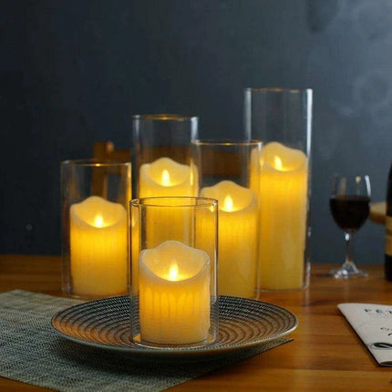 Stylish Transparent Glass Cylinder Vases for Elegant Event Centerpieces