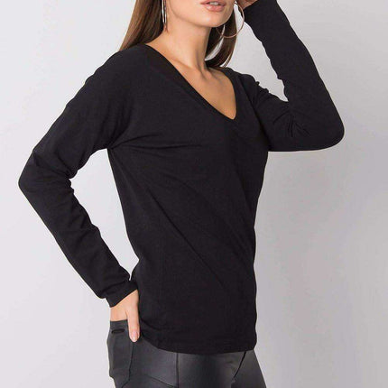 Stylish V-Neck Cotton Top - Très Elite