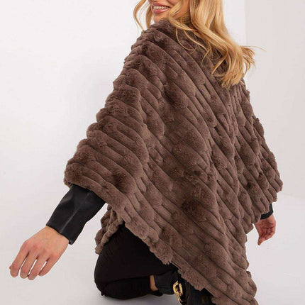 Stylish Versatile Polyester Poncho - Très Elite