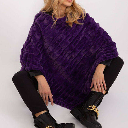 Stylish Versatile Polyester Poncho - Très Elite