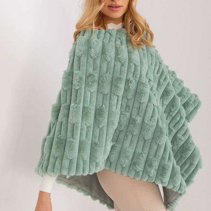 Stylish Versatile Polyester Poncho - Très Elite