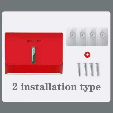Stylish Wall-Mounted Paper Towel Holder for Kitchen and Bathroom - Sturdy ABS with Easy Installation - Très Elite