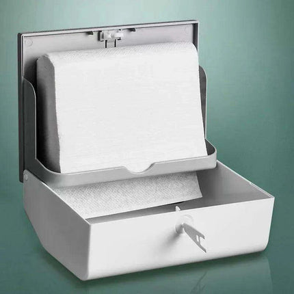 Stylish Wall-Mounted Paper Towel Holder for Kitchen and Bathroom - Sturdy ABS with Easy Installation - Très Elite