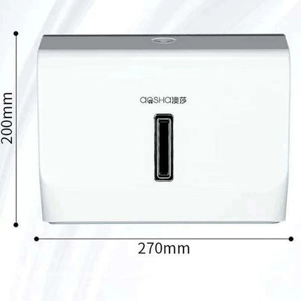 Stylish Wall-Mounted Paper Towel Holder for Kitchen and Bathroom - Sturdy ABS with Easy Installation - Très Elite
