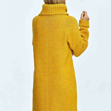 Stylish Warm Knit Turtleneck Pullover - Très Elite