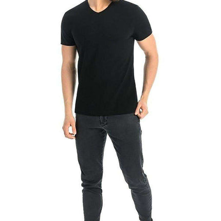Stylish White Cotton Men's T-Shirt with Unique Shoulder Design - Très Elite