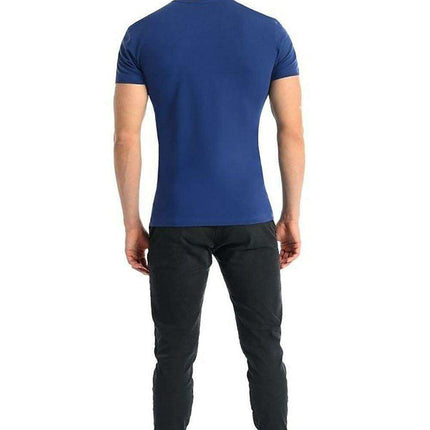 Stylish White Cotton Men's T-Shirt with Unique Shoulder Design - Très Elite