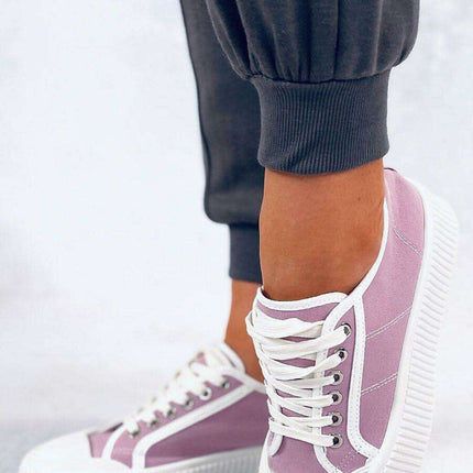 Stylish Women's Platform Sneakers Model 176131 - Très Elite