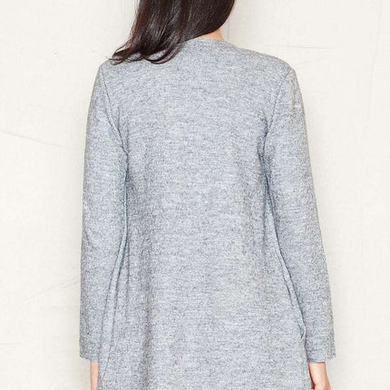 Stylish Women's Woolen Sweatshirt with Shoulder Pads for Comfort and Fashion