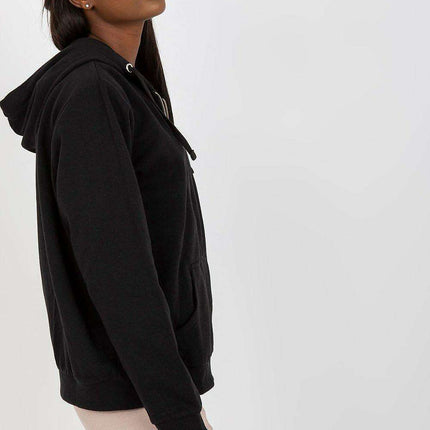 Stylish Women's Zip-Up Sweatshirt - Soft Cotton-Poly Blend Hoodie - Très Elite