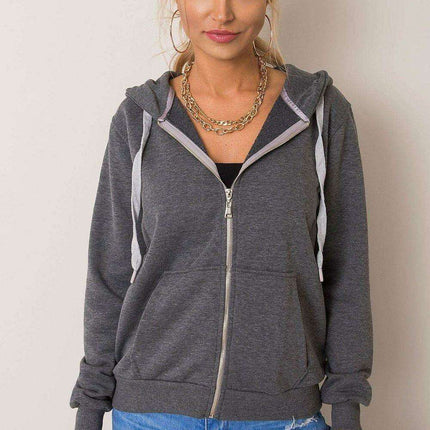 Stylish and Cozy Women's Zip-Up Hoodie for Everyday Wear - Très Elite