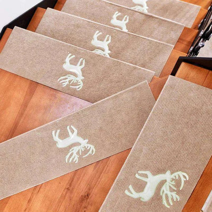 Stylish and Secure Plush Stair Mat Collection with Elegant Patterns - Très Elite