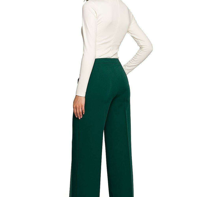 Stylove Women's Chic Wide-Leg Pants - Timeless Femininity