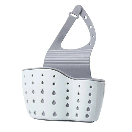 Suction Cup Sink Organizer with Trash Rack - Innovative Kitchen Storage Solution - Très Elite