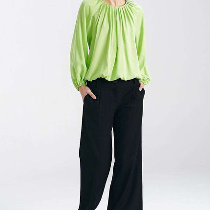 Summer Breeze Ecru Blouse Elegant Summer Essential European - Très Elite