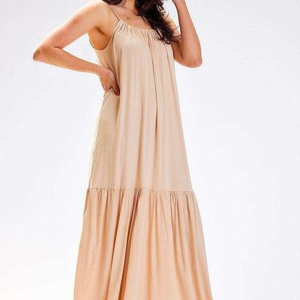 Summer Breeze Ruffle Maxi Dress - Très Elite