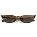 Candy-Colored Rimless Cat Eye Sunglasses for Summer Chic