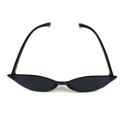 Vibrant Rimless Cat Eye Sunglasses for Fashion-Forward Summer Looks