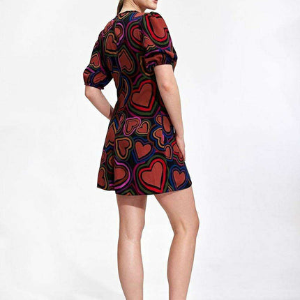 Summer Elegance Button-Up Mini Dress - Très Elite