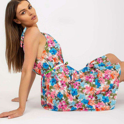 Summer Elegance Ruffle Midi Dress Casual Chic Everyday Wear - Très Elite