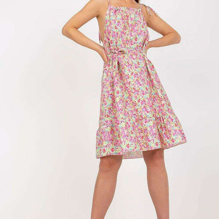 Summer Elegance Ruffle Midi Dress Casual Chic Everyday Wear - Très Elite