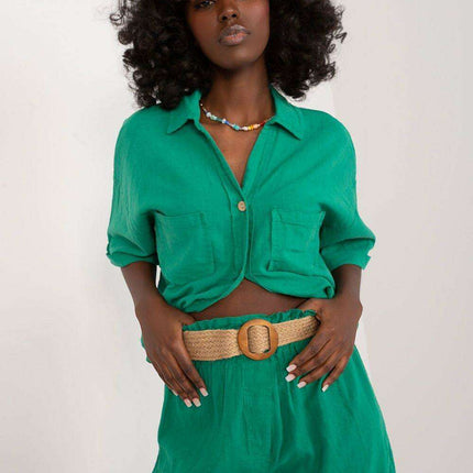 Summer Linen Tassel Shorts Italian Elegance Essential Style