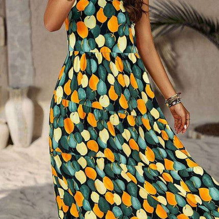 Summer Serenity Halter Dress - Your Essential Boho Chic Staple - Très Elite