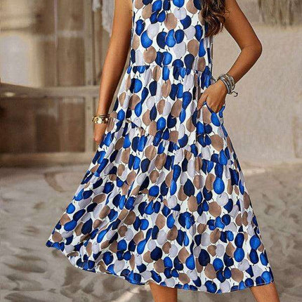 Summer Serenity Halter Dress - Your Essential Boho Chic Staple