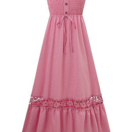 Summer Serenity Strapless Sundress - Très Elite