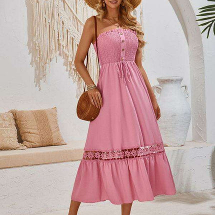 Summer Serenity Strapless Sundress - Très Elite