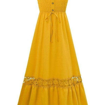 Summer Serenity Strapless Sundress - Très Elite