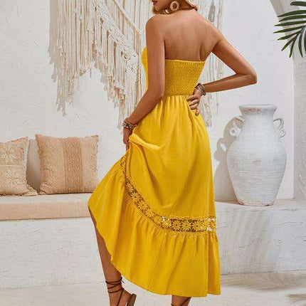 Summer Serenity Strapless Sundress - Très Elite