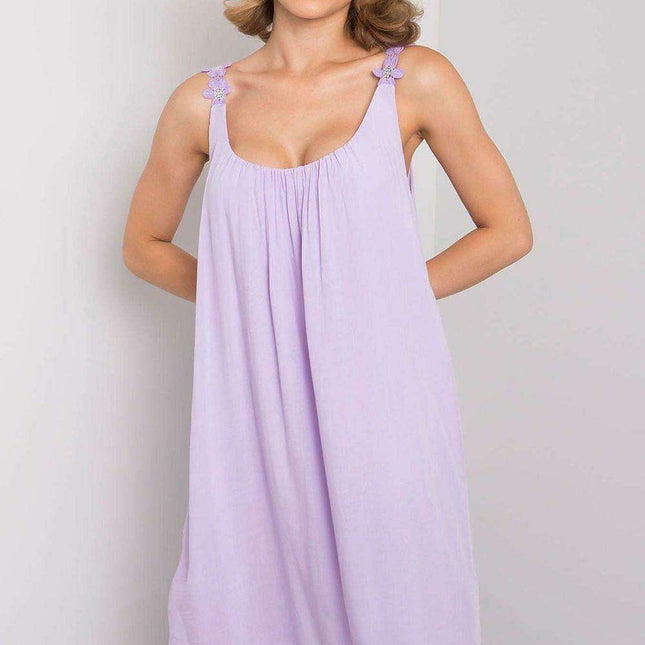 Summer Sunshine Relaxed-Fit Dress with Fashionable Straps