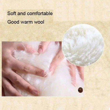 Sumptuous Authentic Australian Sheepskin Wool Area Rug - Cozy and Chic Home Accent Mat - Très Elite