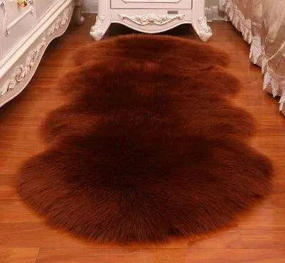 Sumptuous Plush Faux Fur Area Rugs for Home Décor - Très Elite