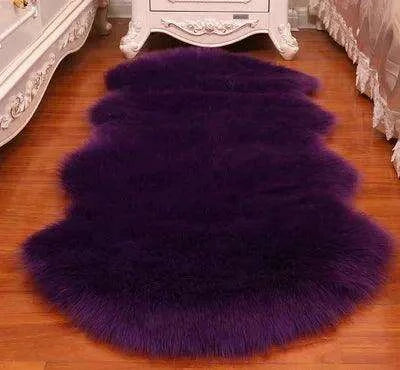 Sumptuous Plush Faux Fur Area Rugs for Home Décor - Très Elite