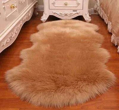Sumptuous Plush Faux Fur Area Rugs for Home Décor - Très Elite